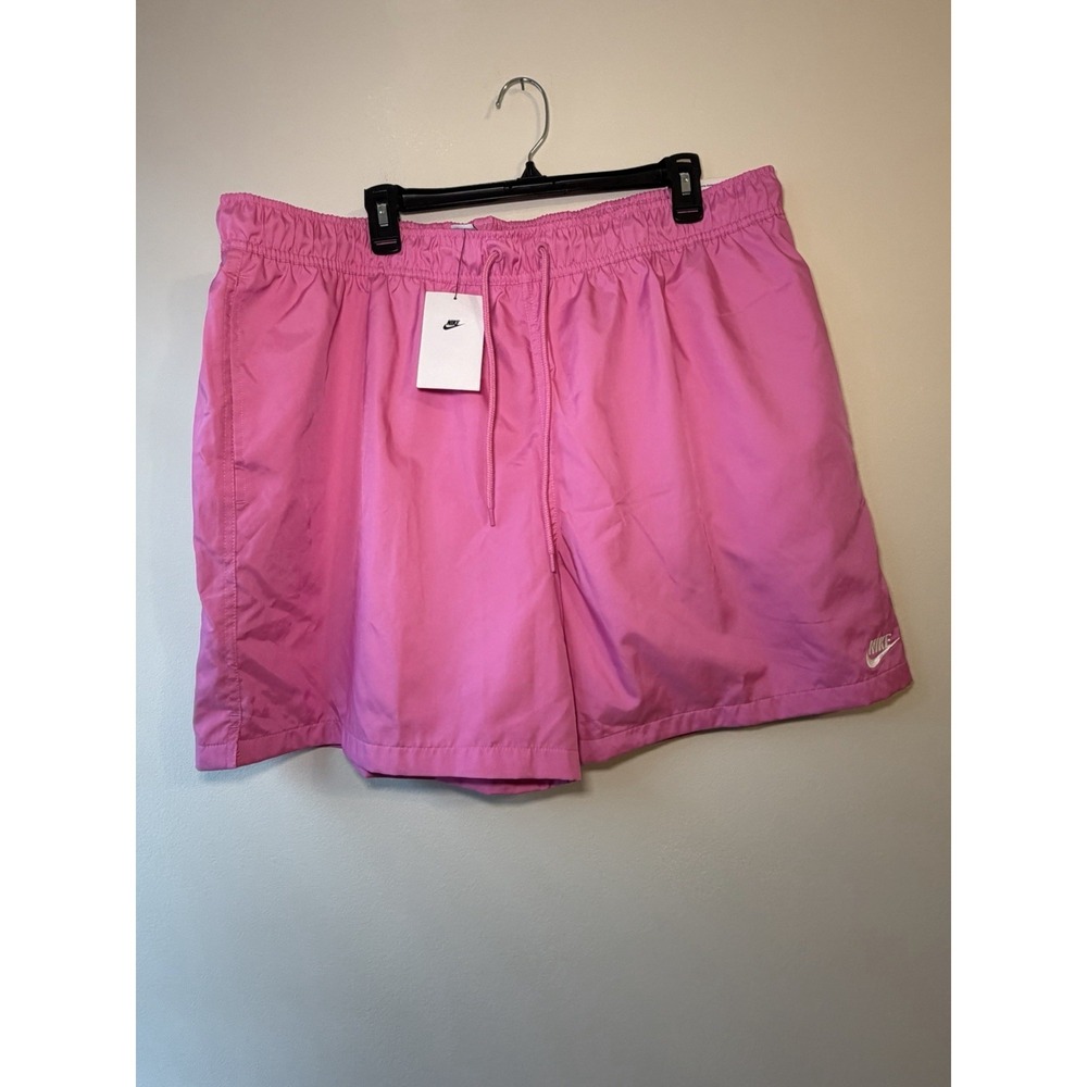 Nike Men's Club 6" Woven Flow Shorts - Playful Pink -‎ Size XXL - NWT